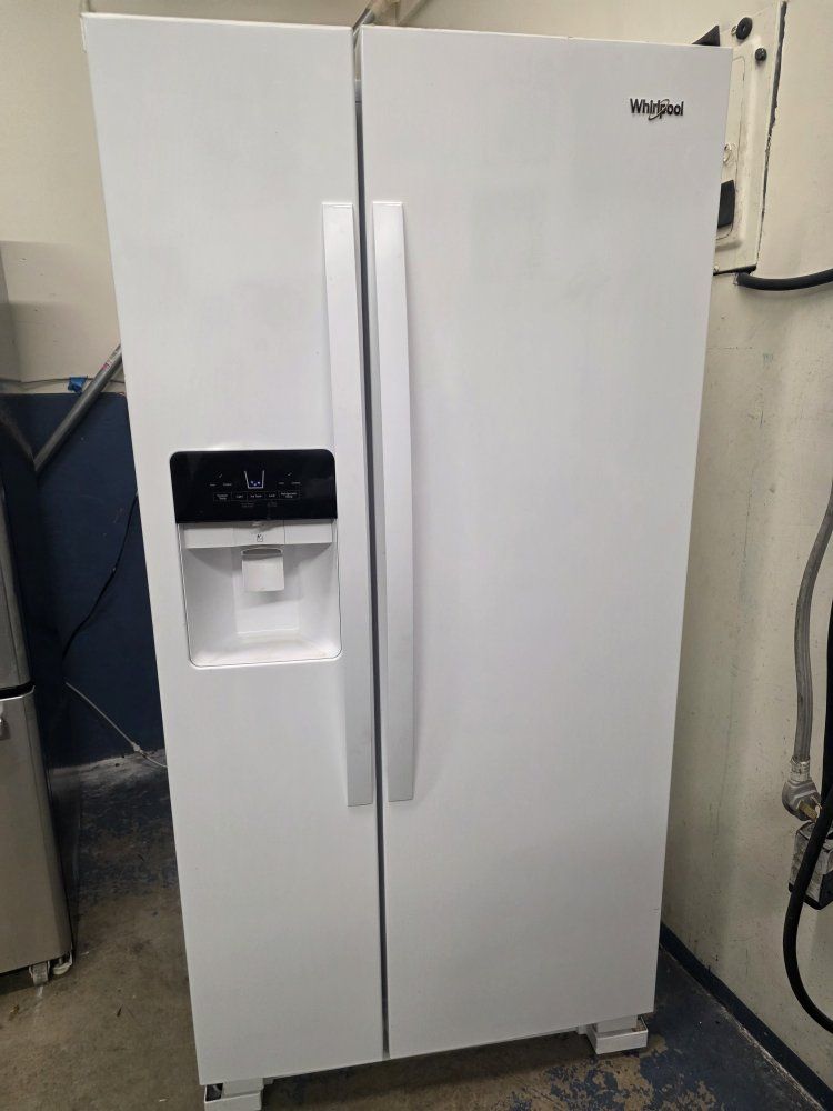 whirpool side by side refrigerator