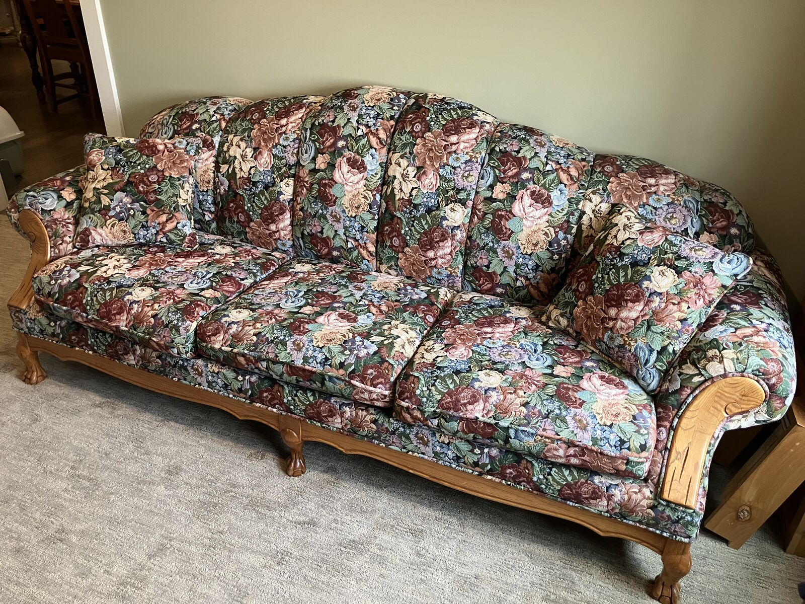 Floral Couch