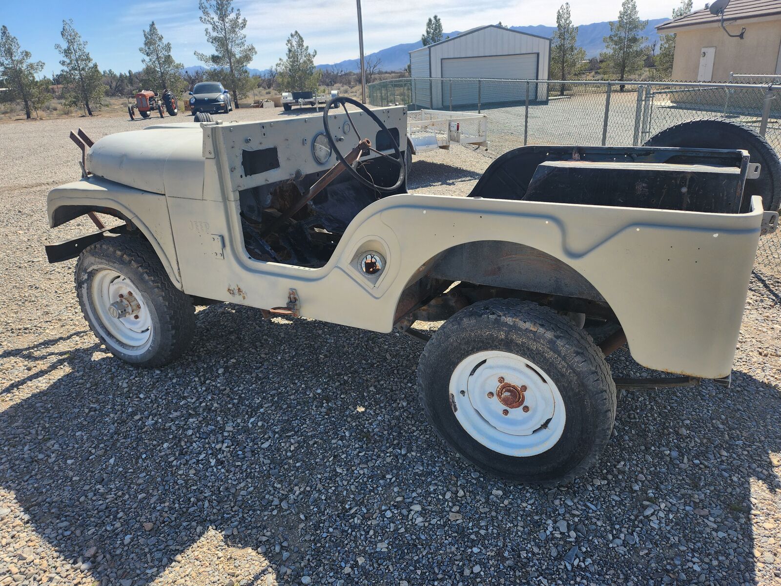 1966 JEEP C-J SOLID ROLLING BODY BY VEGAS