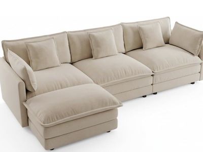 mikibama Modular Sectional Sofa, L Shaped Couch Set for Living Room