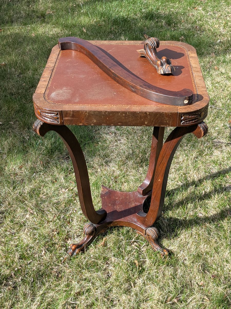 Antique End Table in need to repair