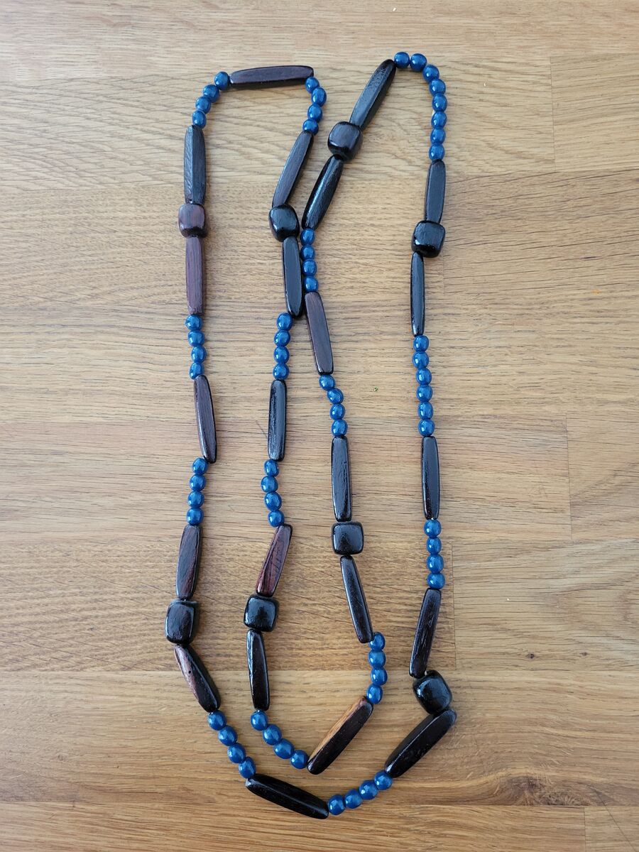 54 inch Wood Necklace