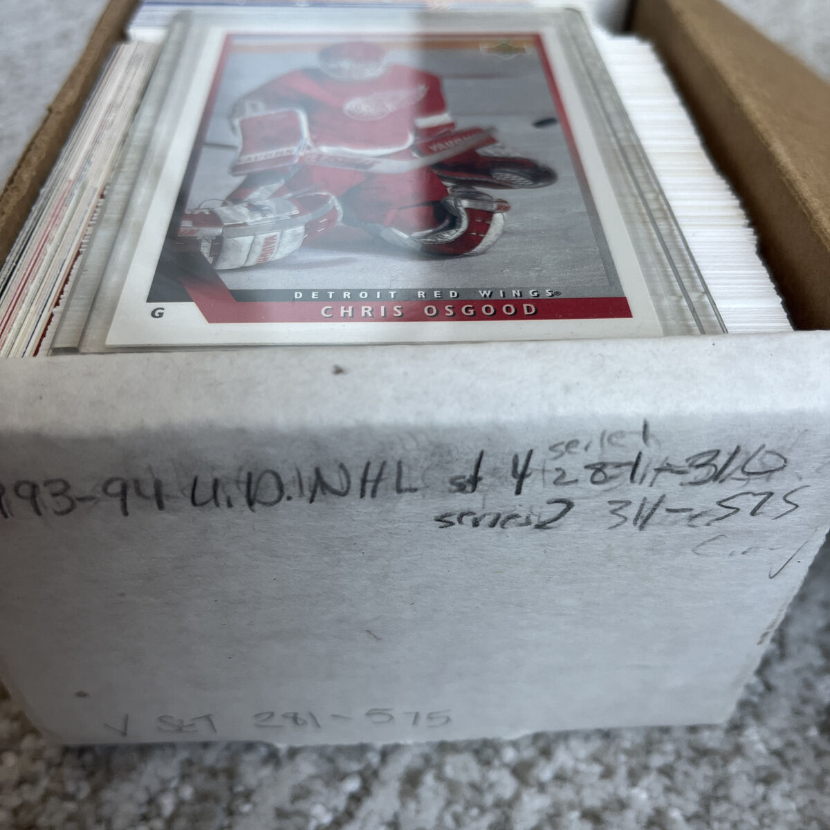 1993-94 Upper Deck Nhl Hockey Set 281-575? Gretzky