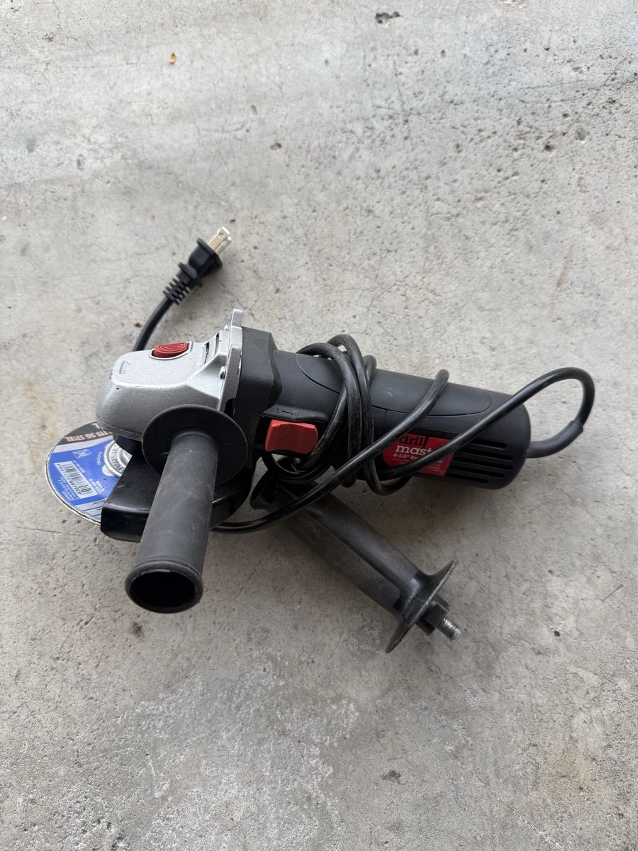 4” angle grinder