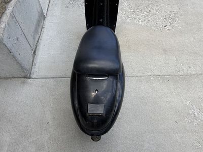 Midnight black Razr Pocket Mod electric Euro style scooter