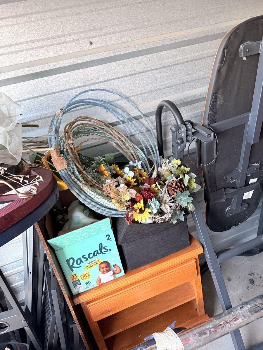 Storage unit sale