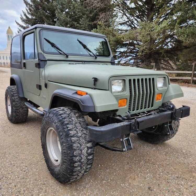 1992 wrangler with AC