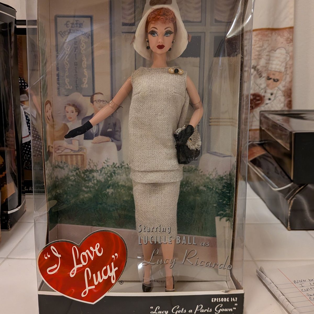 I love Lucy, episode 147, Lucy gets a Paris gown