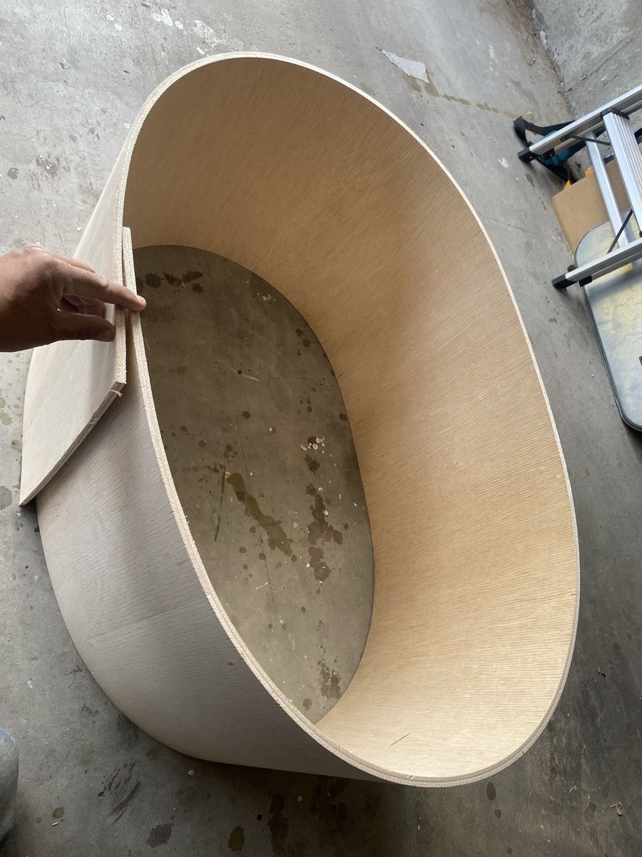Bendable plywood 16.5 x 8ft x 5/16 thick
