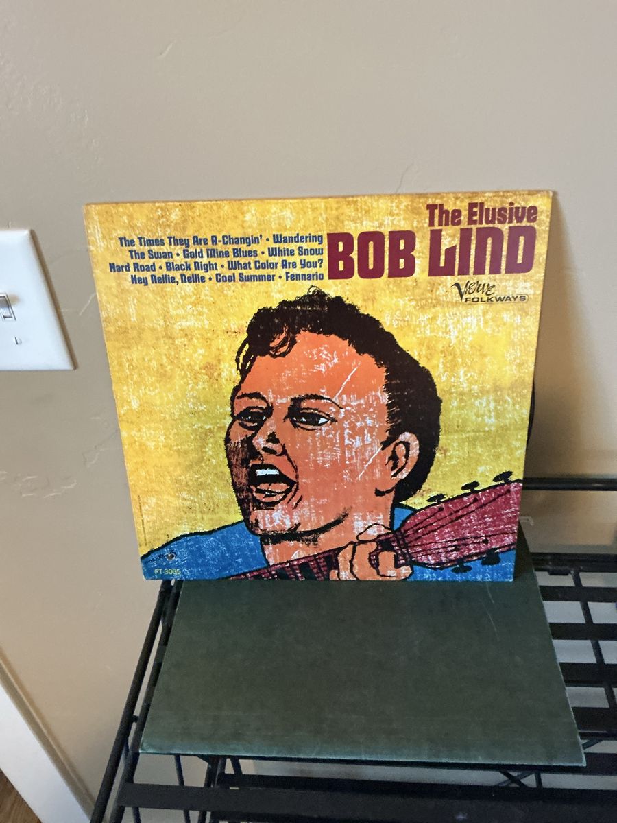 The Elusive Bob Lind Vinyl LP Record Verve Folkways