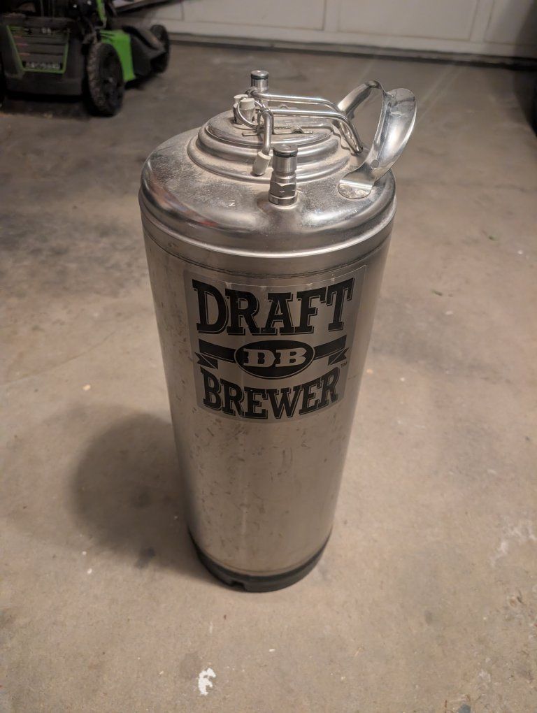 Stainless Steel Ball Lock Corny Keg - Cornelius Style Homebrew Keg