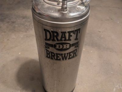 Stainless Steel Ball Lock Corny Keg - Cornelius Style Homebrew Keg