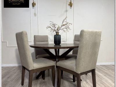 MODERN ROUND DINING SET