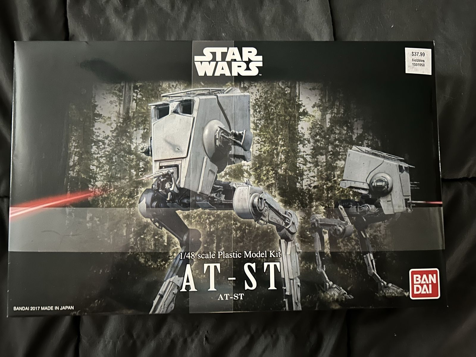 Star Wars At-ST Bandai Model