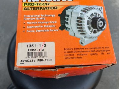 Autolite Pro Tec Alternator