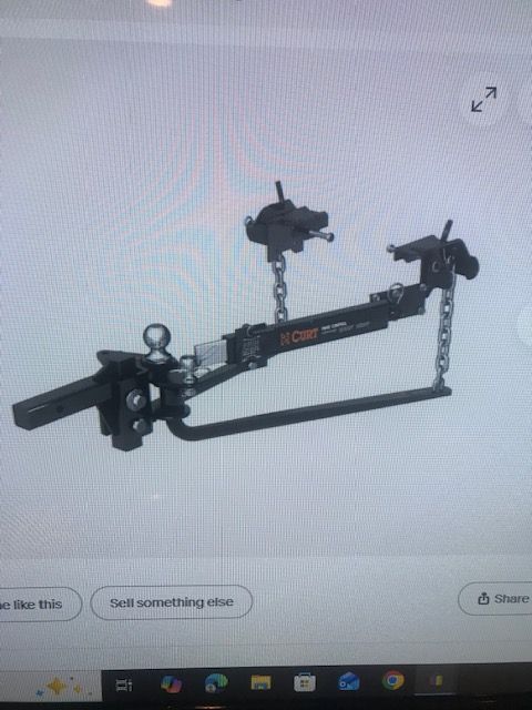 NEW CURT trailer tow round bar weight distribution kit