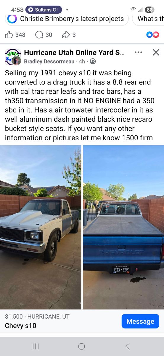 1982-2003 Chevrolet S10 Truck