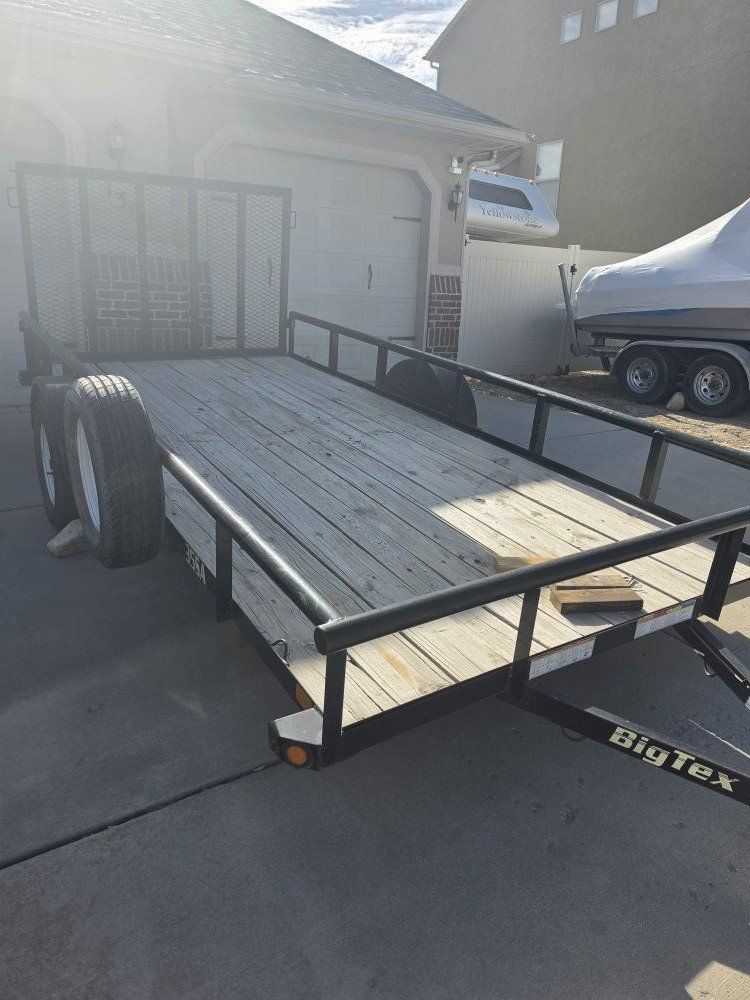 2017 big tex 35 sa 7x14 trailer