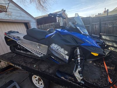 snowmobiles with trailer