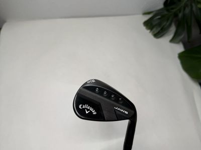 Callaway JAWS Full Toe-R 56° 12 Sand Wedge DG Spinner Steel RH Gunmetal
