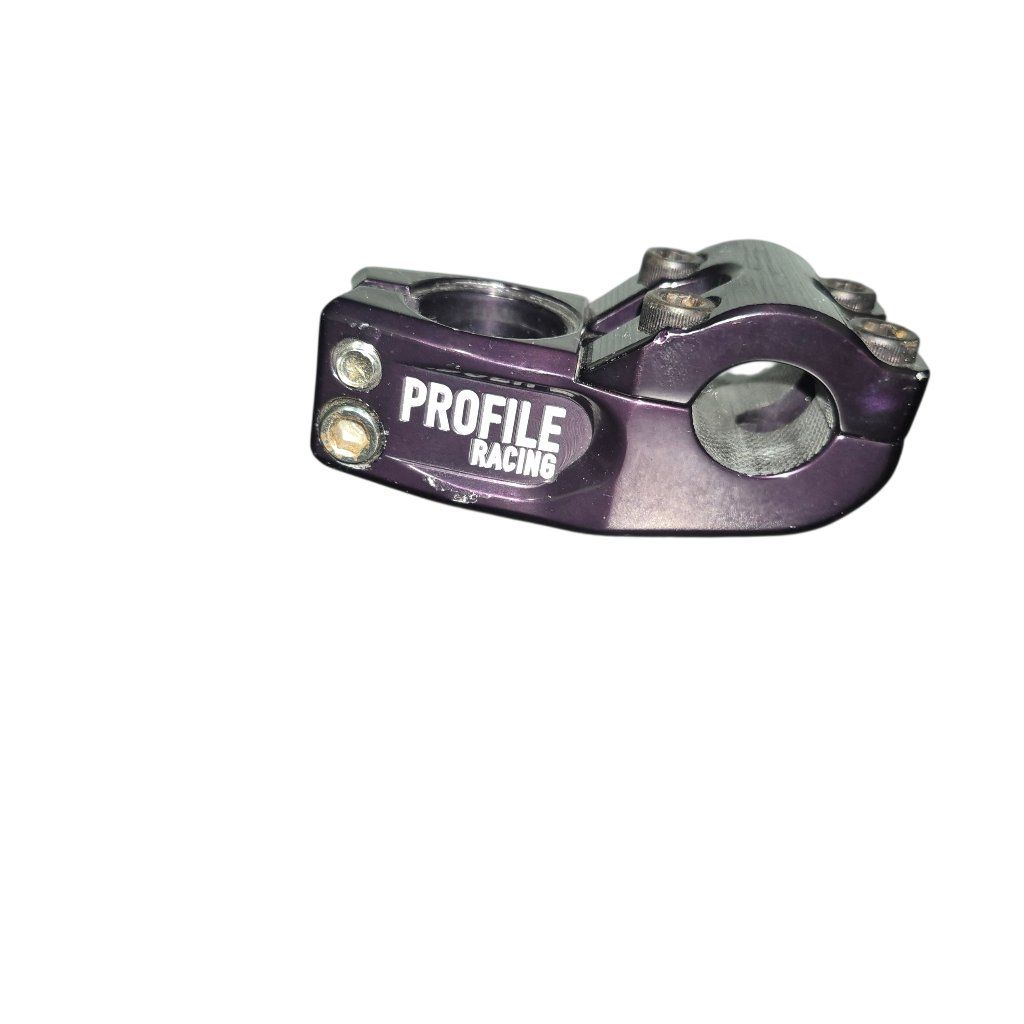 trans purple profile racing stem
stem, bmx stem