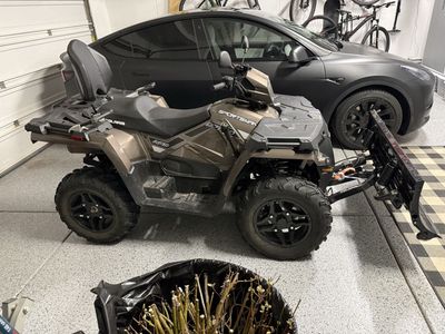 2024 sportsman 570 touring w/winch + snow plow.