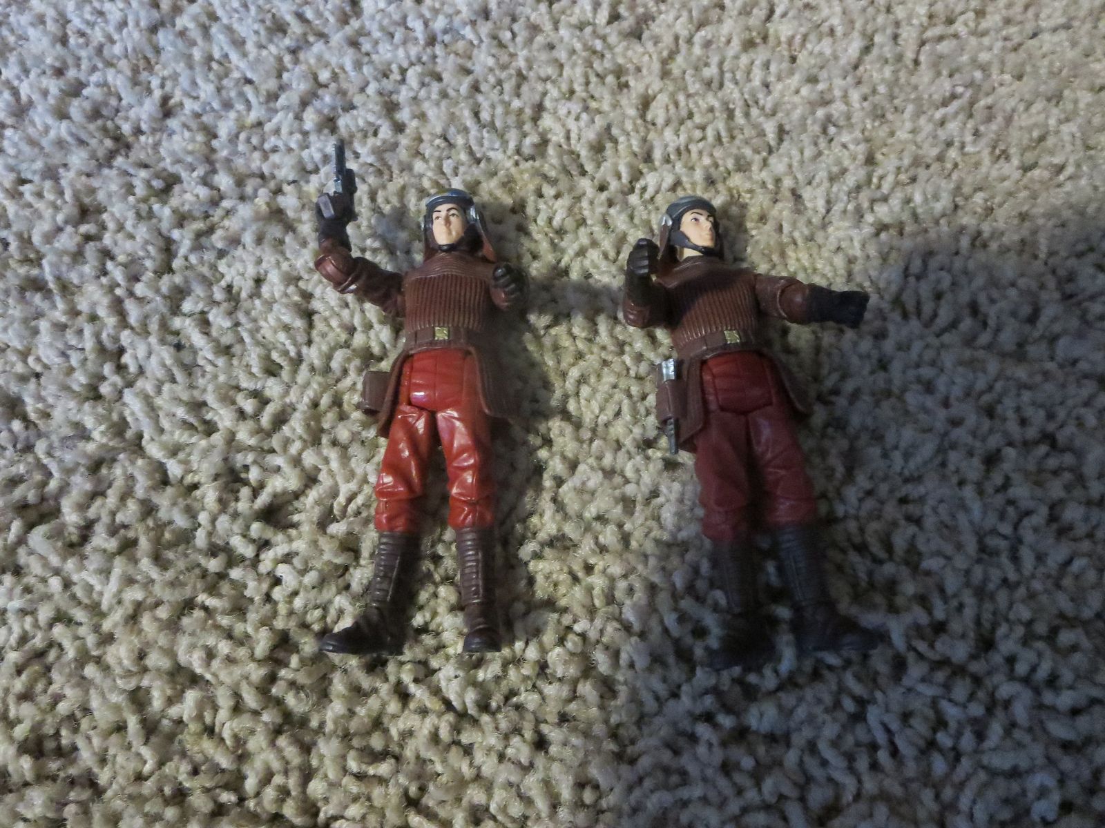 Star Wars Naboo Royal Security Guard 3.75 Inch Action Figures Lot of 2