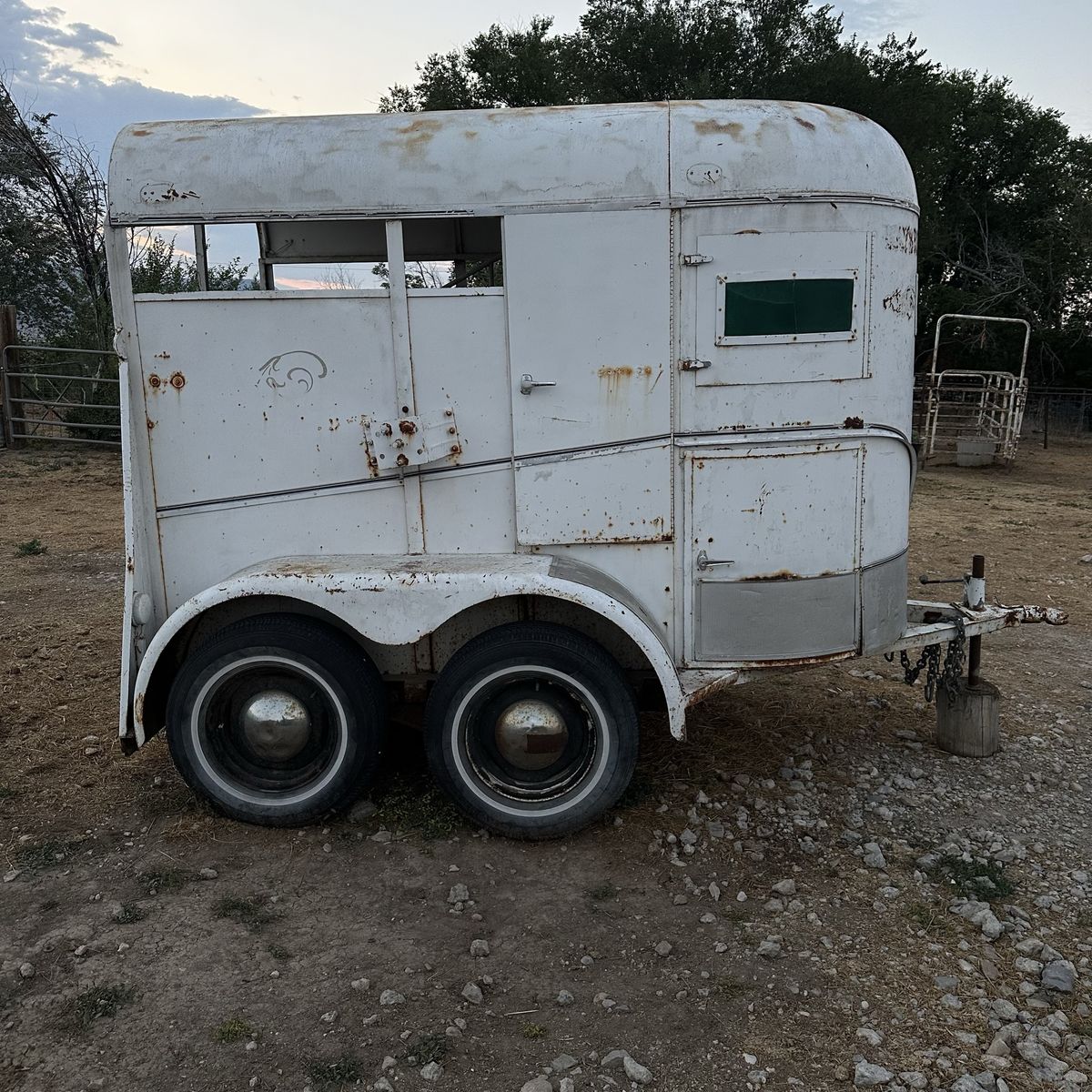 2 horse trailer