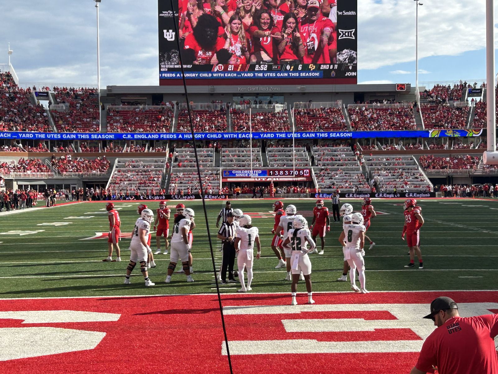 2 Utah/Idaho football tickets - 2nd row