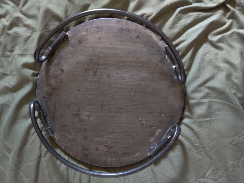 Round Metal Tray