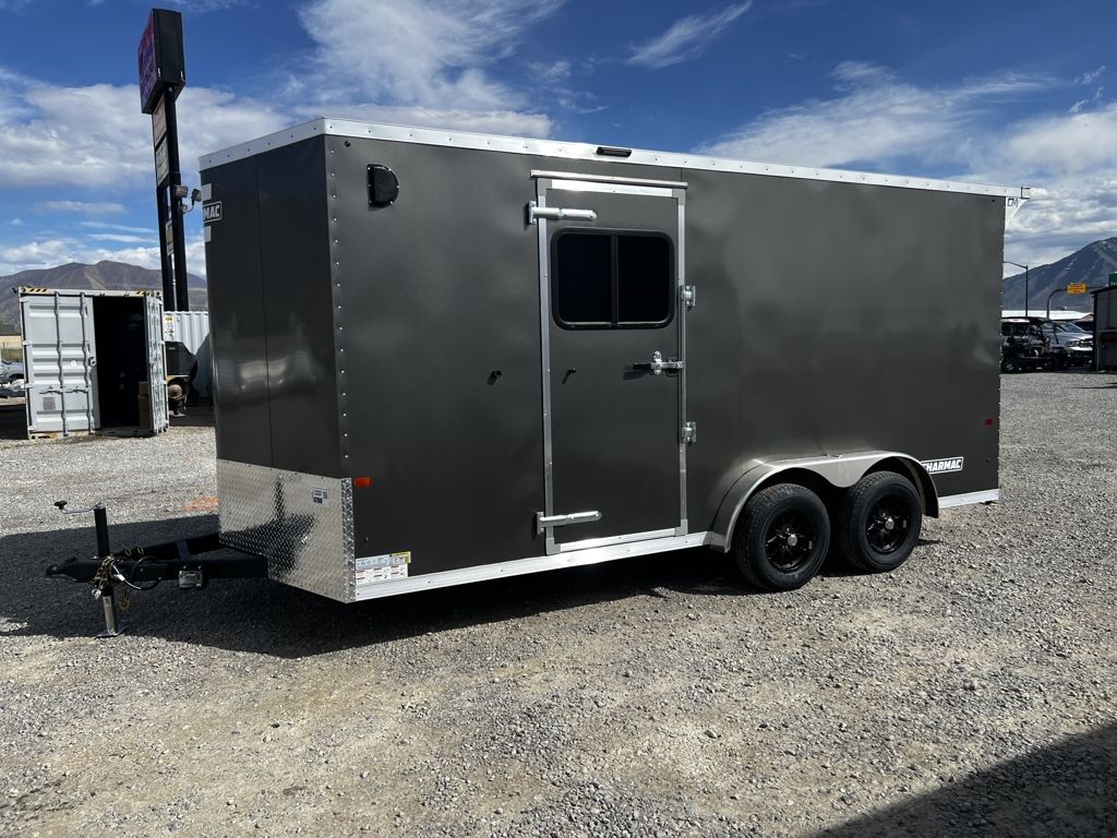 2026 Charmac Trailers 7.5x16 Stealth Enclosed Carg