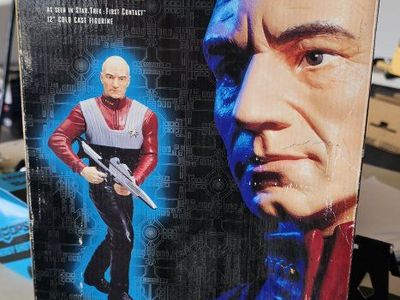 Star Trek Captain Jean-Luc Picard Platinum Edition 12" Cold Cast Figurine - First Contact