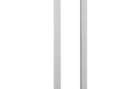 Ideal Pet Products Aluminum Pet Patio Door, 5" x 7" Flap Size
Adjustable Height 77-5/8" to 80-3/8", White
