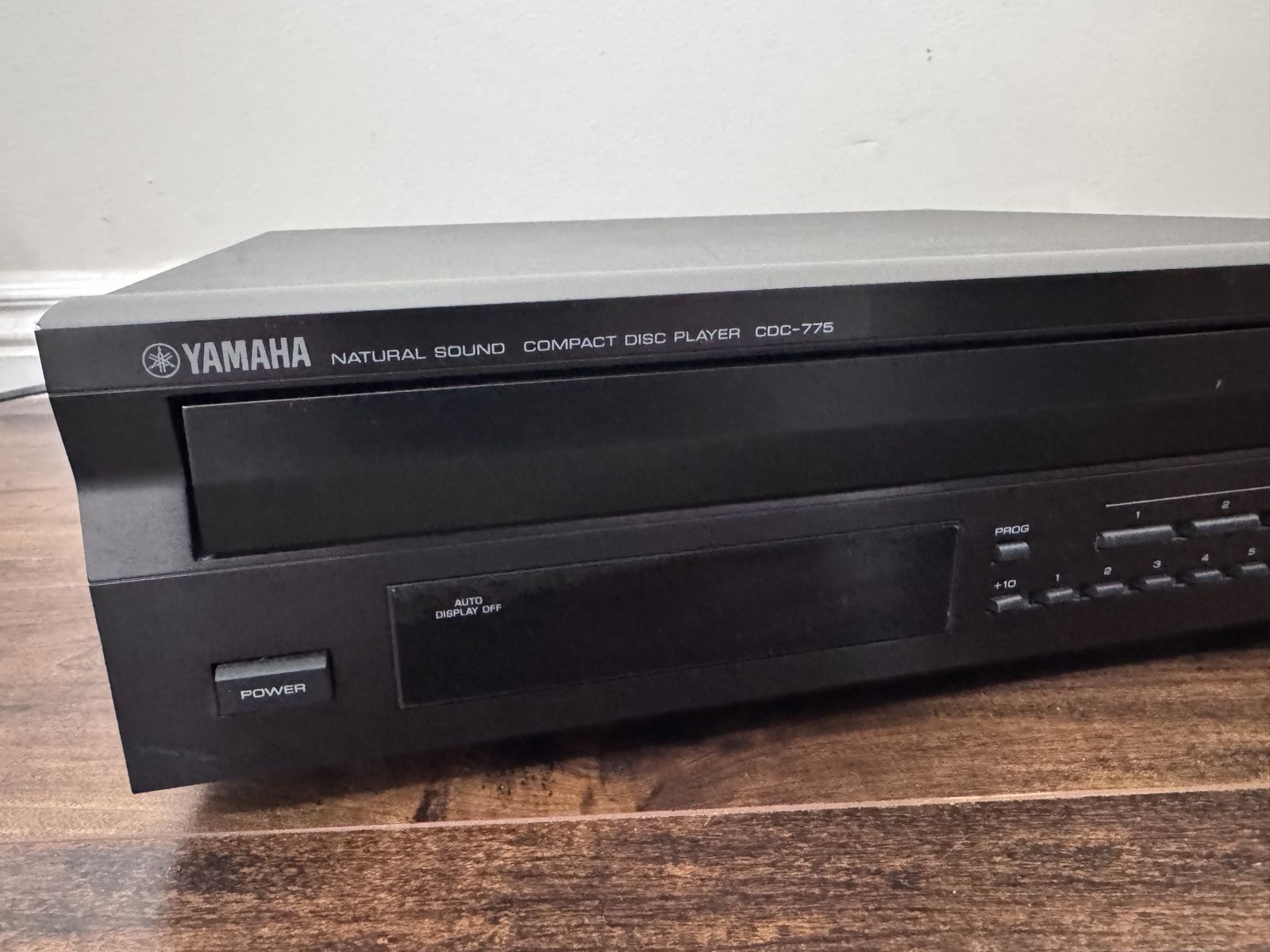 Yamaha CDC-775 5-Disc CD Changer Player Tested