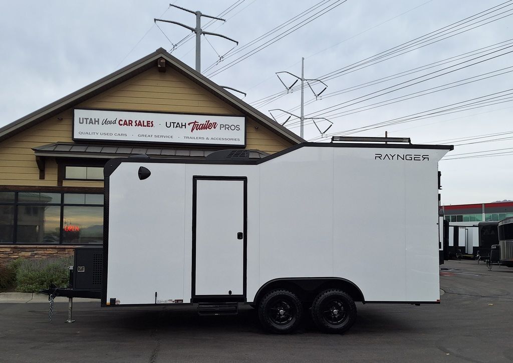 8.5x18 Toy Hauler Travel Trailer Camper R.V. Enclosed Cargo UTV/ATV Pkg RAYNGER 2026