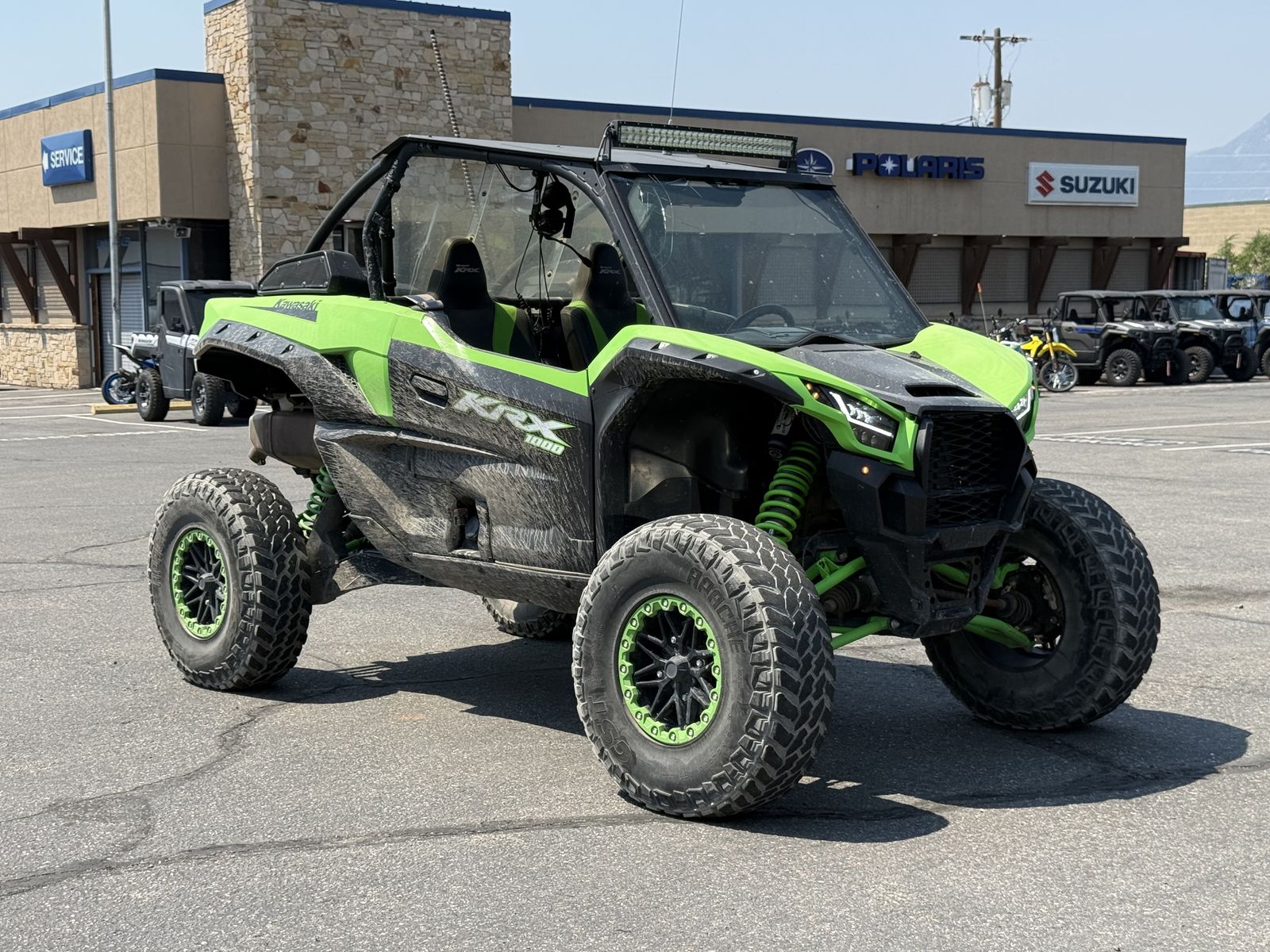 2020 Kawasaki TERYX KRX1000 Lime Green/ Metallic O