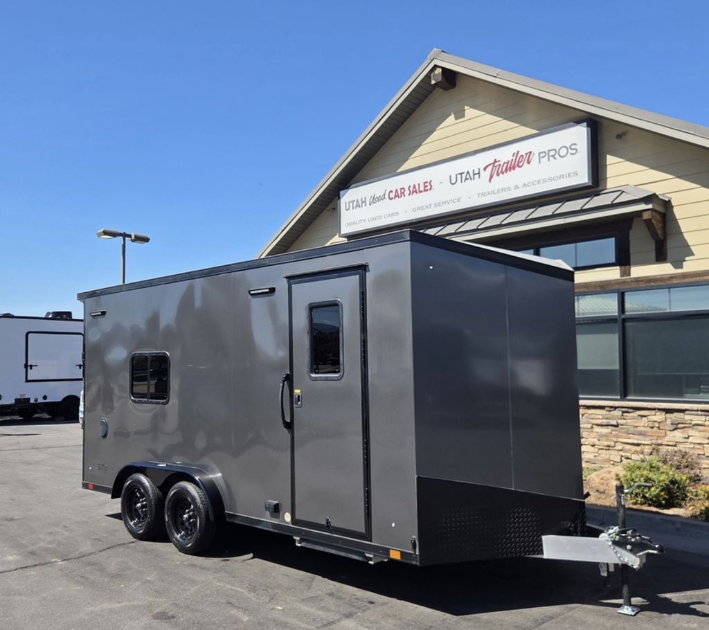 7x16 / 7.5x16 sto 450 enclosed cargo trailer all aluminum w/lifetrac!!! ATC Trailers 2026