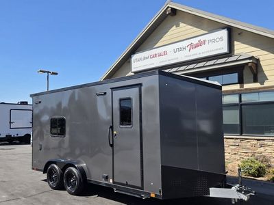 7x16 / 7.5x16 sto 450 enclosed cargo trailer all aluminum w/lifetrac!!! ATC Trailers 2026