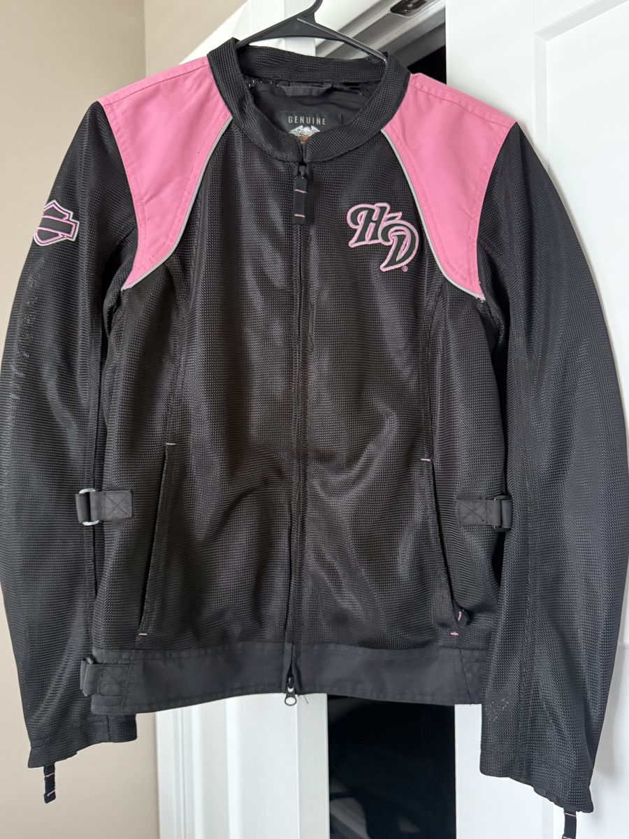 Harley Davidson Womens Jacket Medium Mesh Abrasion Resistant
