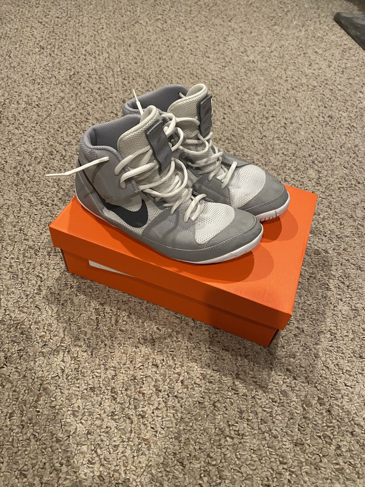 Nike Fury wrestling shoes