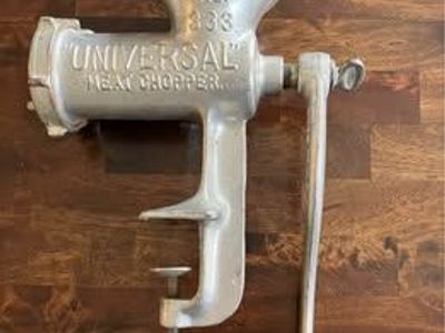 Antique "Universal" Meat Chopper No. 333