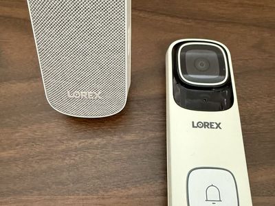 Lorex 4K Wired Video Doorbell + Wi-Fi Chimebox Bundle (No Monthly Fees!)