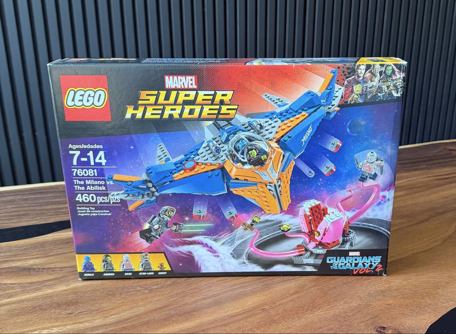 Lego Marvel Super Heroes The Milano vs. The Abilisk #76081 - 460 Pieces