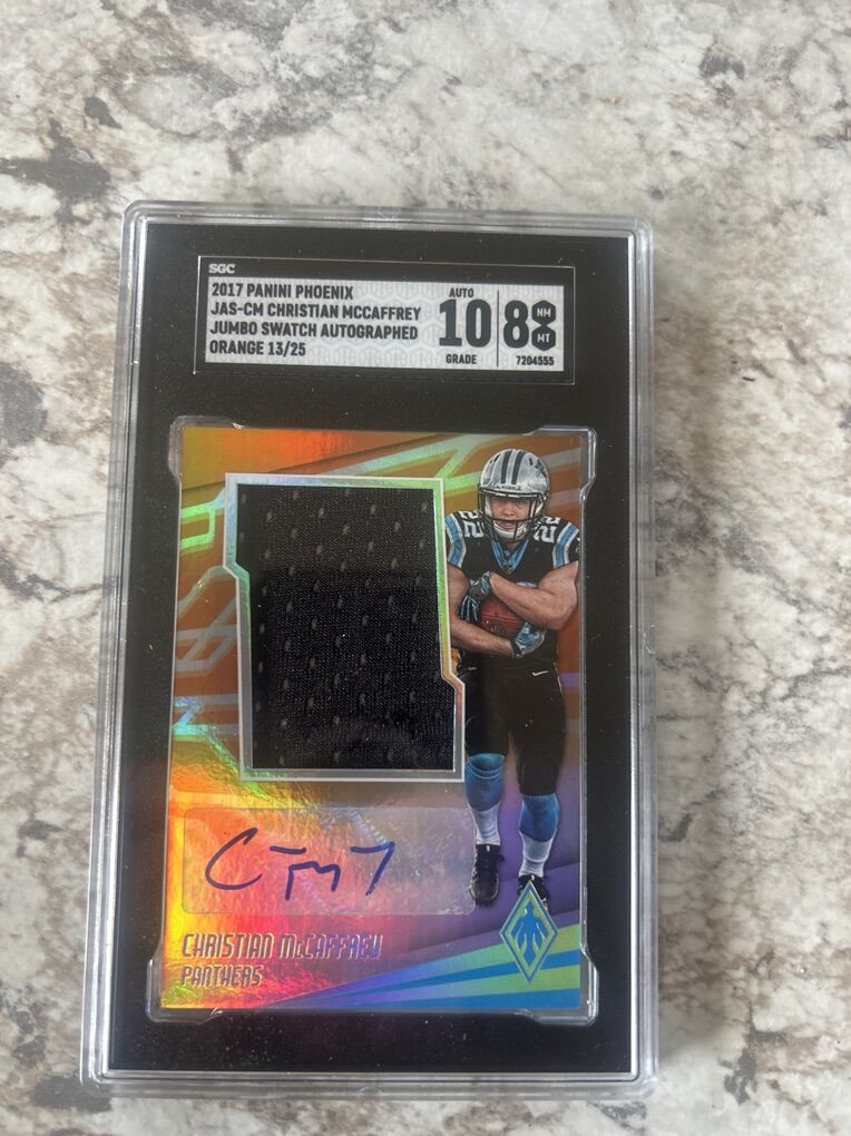 Christian Mcaffrey Rpa /25 Graded