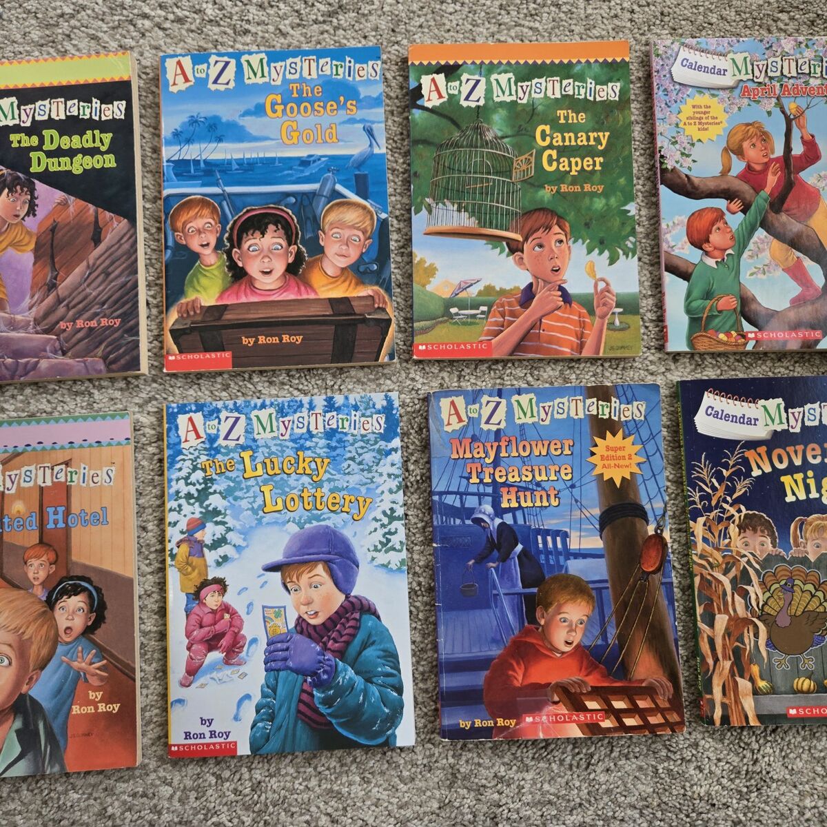 A-Z Mysteries kids books