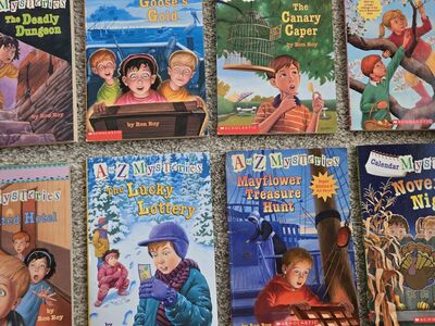 A-Z Mysteries kids books