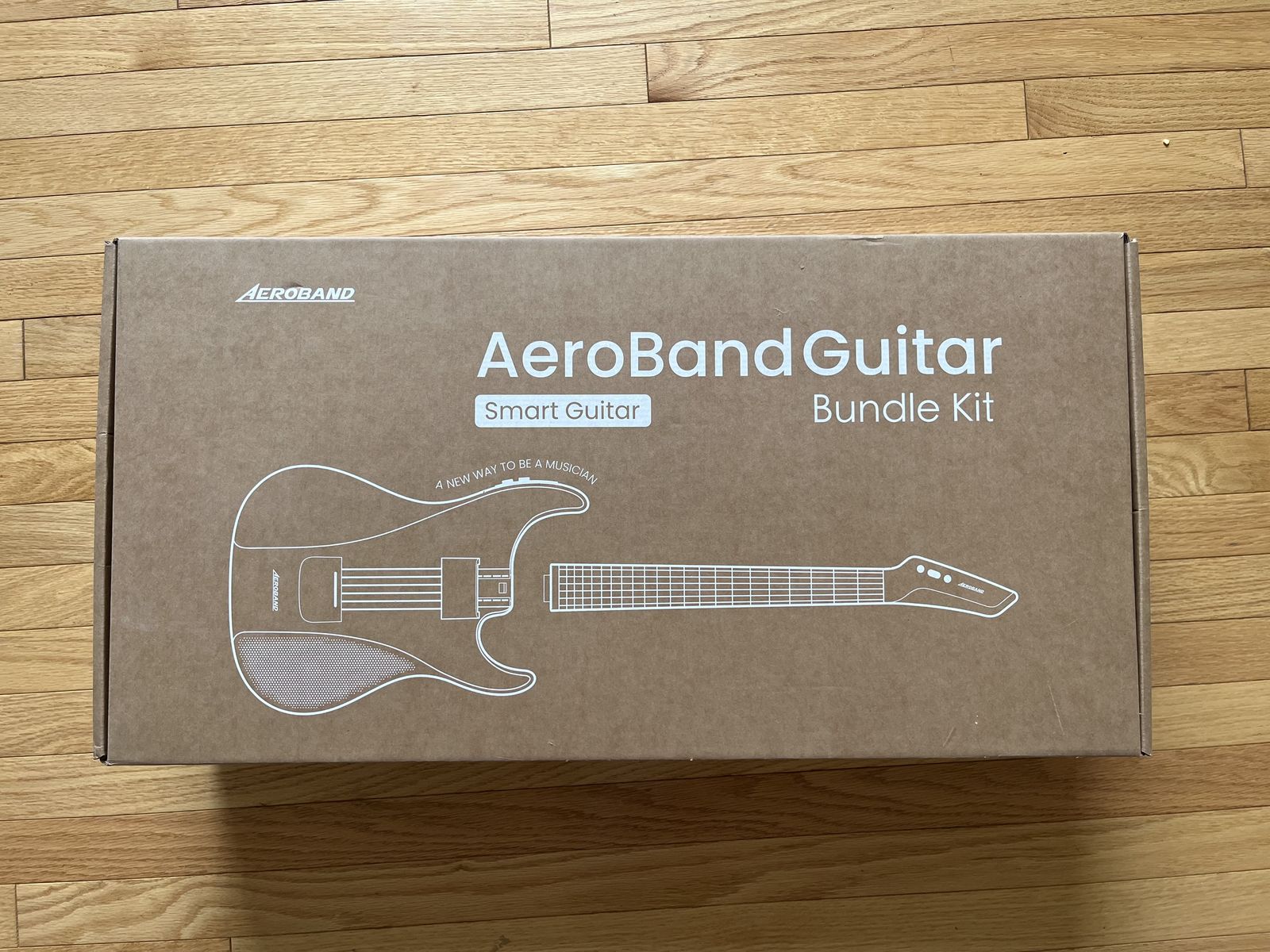 AeroBand Smart Guitar Bundle Kit - Portable, App-Enabled MIDI Guitar for Learning & Play