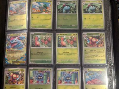 Pokemon Mega Evolution 100% Complete Base Master Set, C/UC/Holo/RH/EX, READ
All Penny sleeved, includes binder.