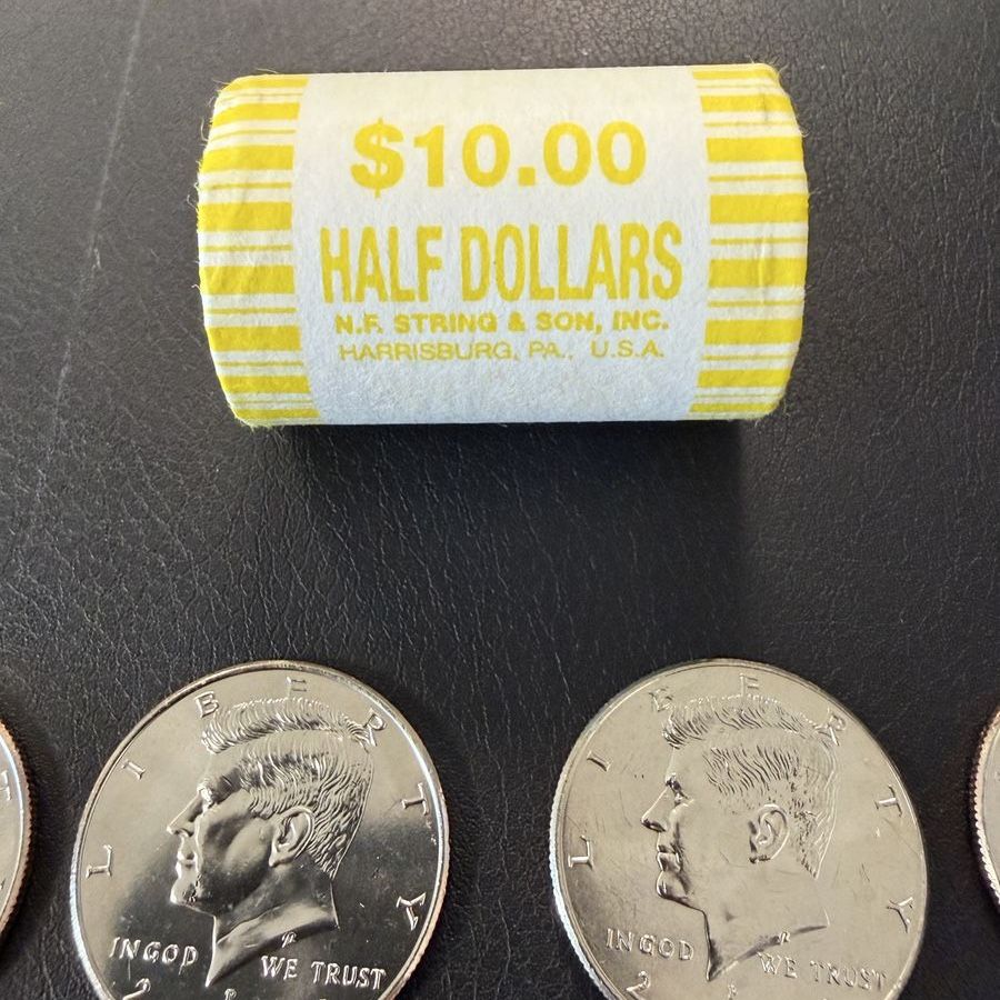 2013 JFK 1/2 Dollar UncirculatedCoin Rolls by N.F. STRING & SON, INC.