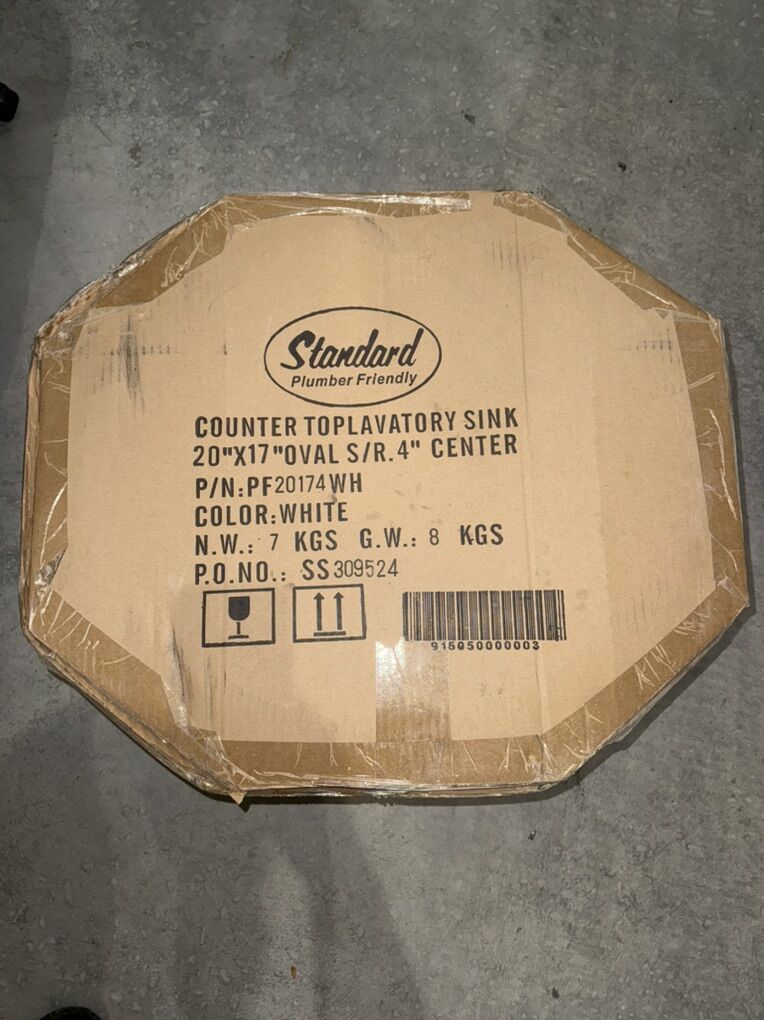 Standard Counter Top Lavatory Sink